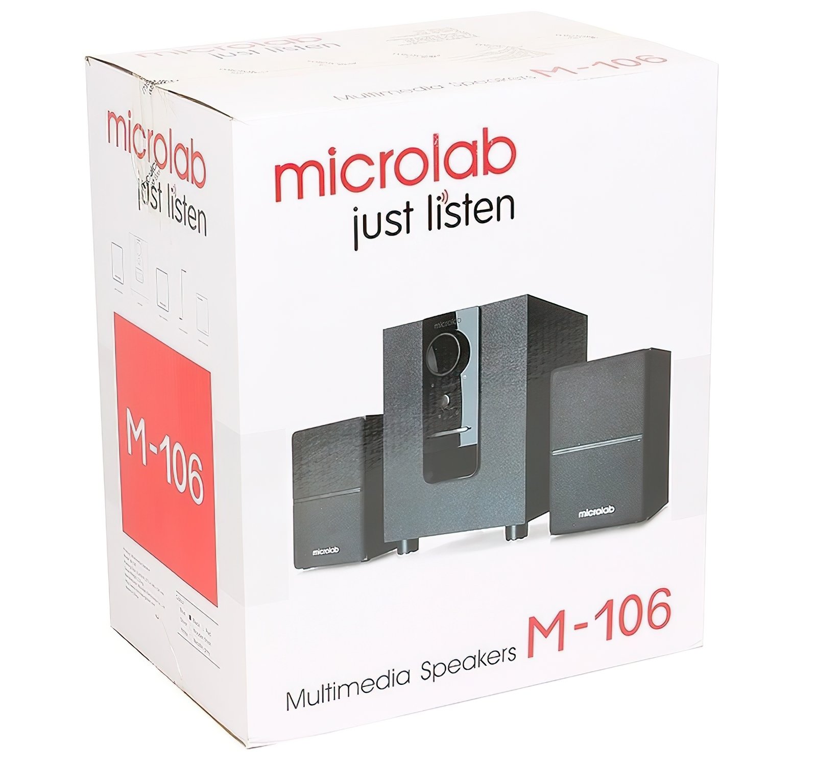 Компьютерные колонки Microlab 2.1 M-106 - фото 6