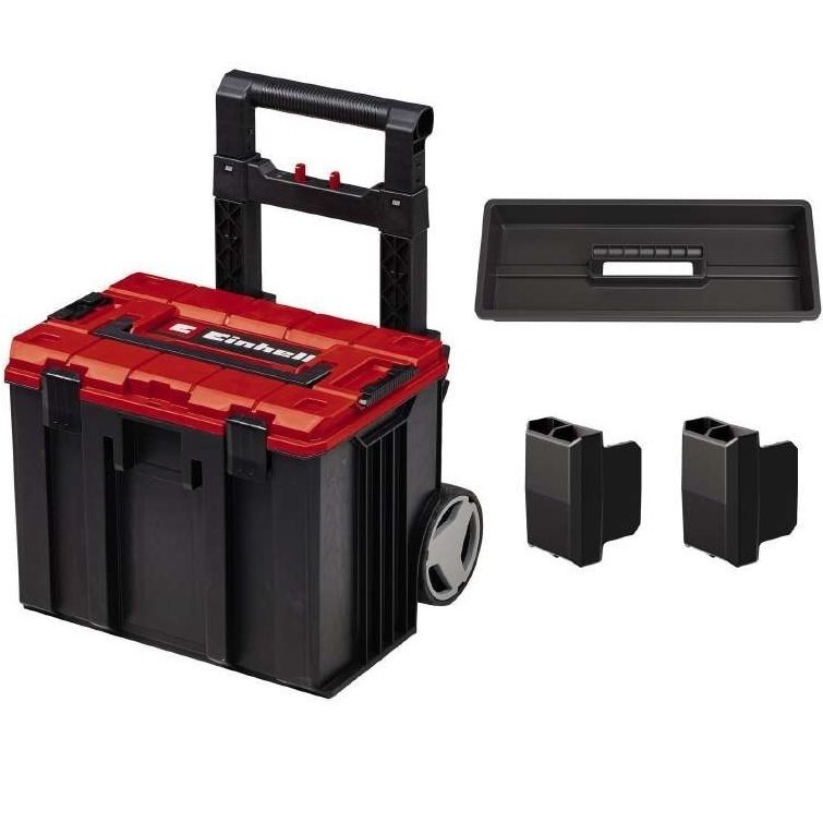 Ящик модульный для инструментов Einhell E-Case L с колесами до 120 кг (4540014) - фото 2