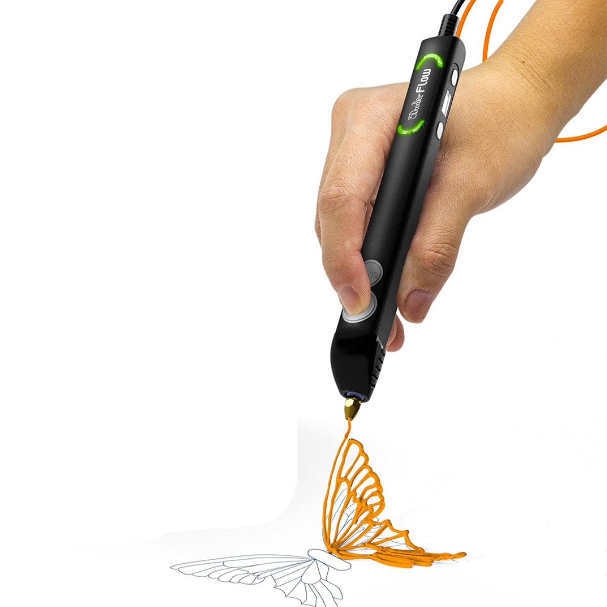 3D-ручка 3Doodler Flow для профессионального использования синяя (FLOW-INTL) - фото 5