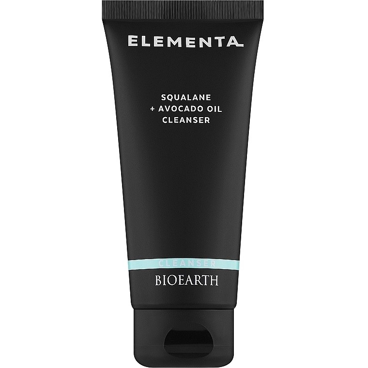 Крем-емульсія для очищення обличчя Bioearth Elementa Squalane + Avocado Oil Cleanser 100 мл - фото 1