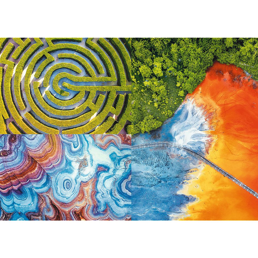 Пазли Trefl Безмежна колекція Лабіринт кольорів 500 елементів - фото 2