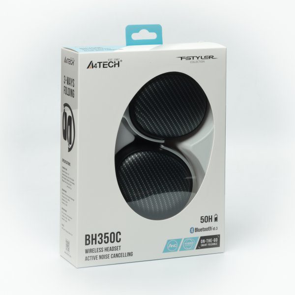 Навушники ігрові A4Tech ANC Bluetooth 5.3 Wireless Black з мікрофоном - фото 6