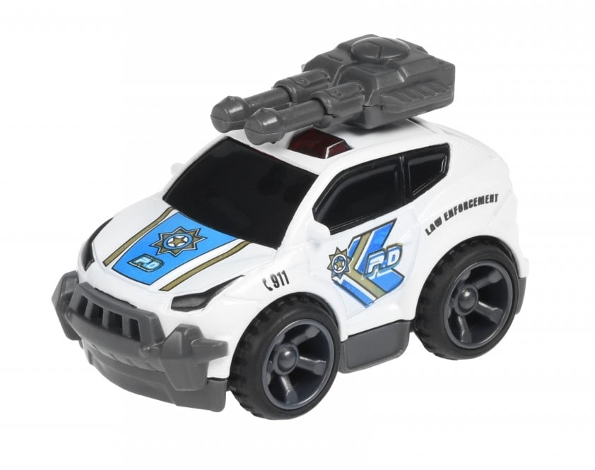 Машинка Same Toy Mini Metal Гоночный внедорожник, белый (SQ90651-3Ut-2) - фото 1