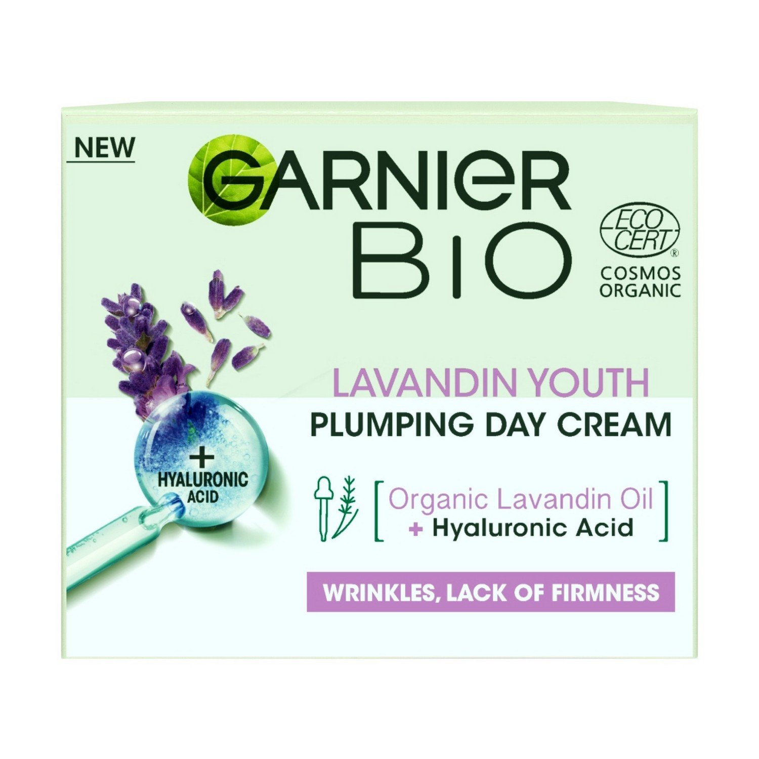 Дневной антивозрастной крем для кожи лица Garnier Bio с экстрактом лавандина, 50 мл (C6308300) - фото 2