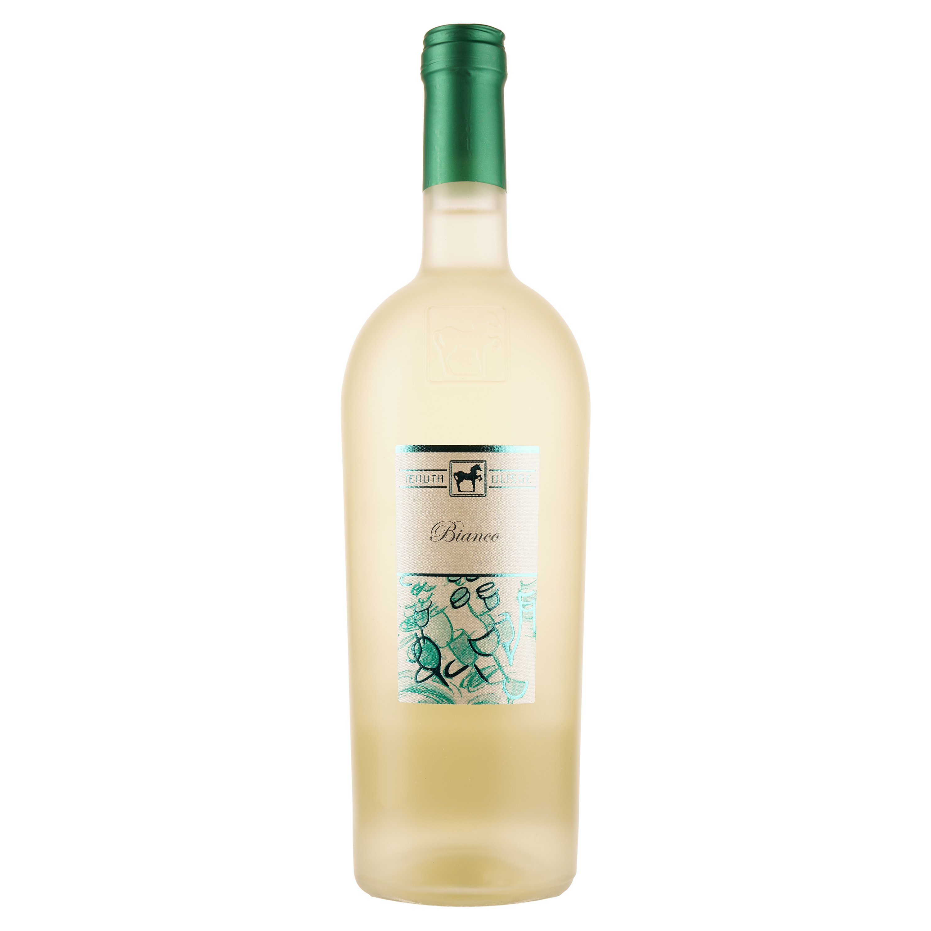 Вино Ulisse Bianco, біле, сухе, 13%, 0,75 л - фото 1