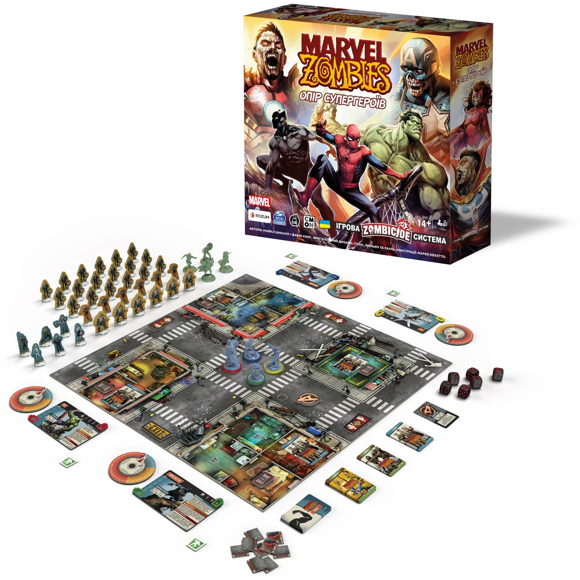 Настольная игра Rozum Marvel Zombies: Сопротивление Супергероев (R009UA) - фото 4