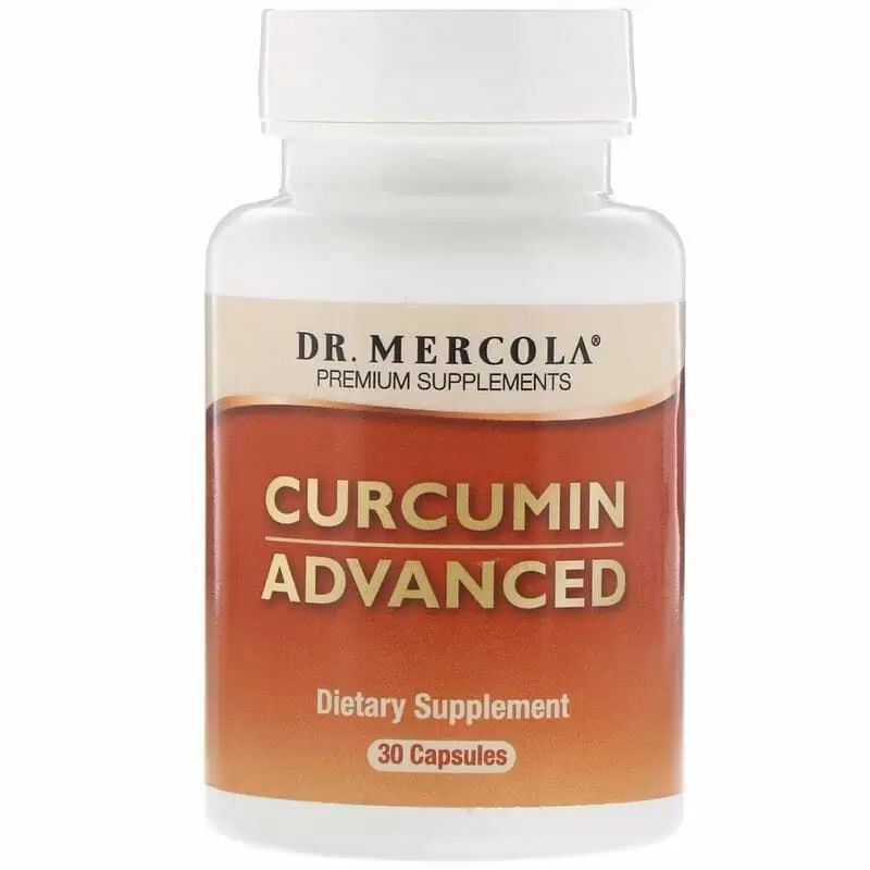 Куркумін Dr. Mercola Curcumin Advanced 500 мг 30 капсул - фото 1