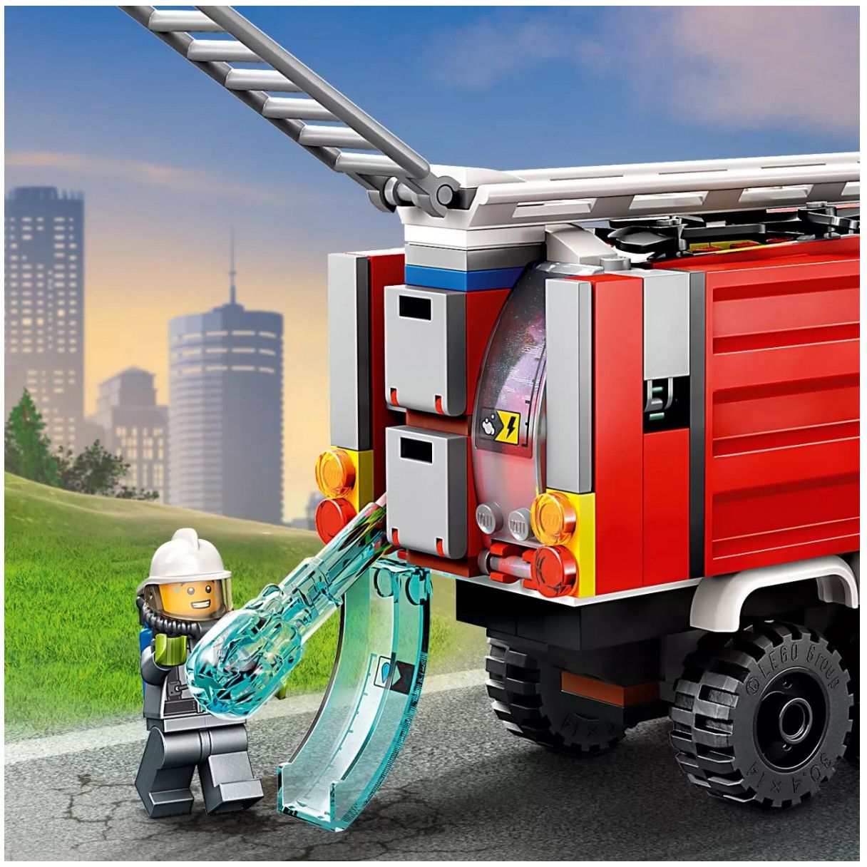 Конструктор LEGO City Пожарная машина, 502 деталей (60374) - фото 6