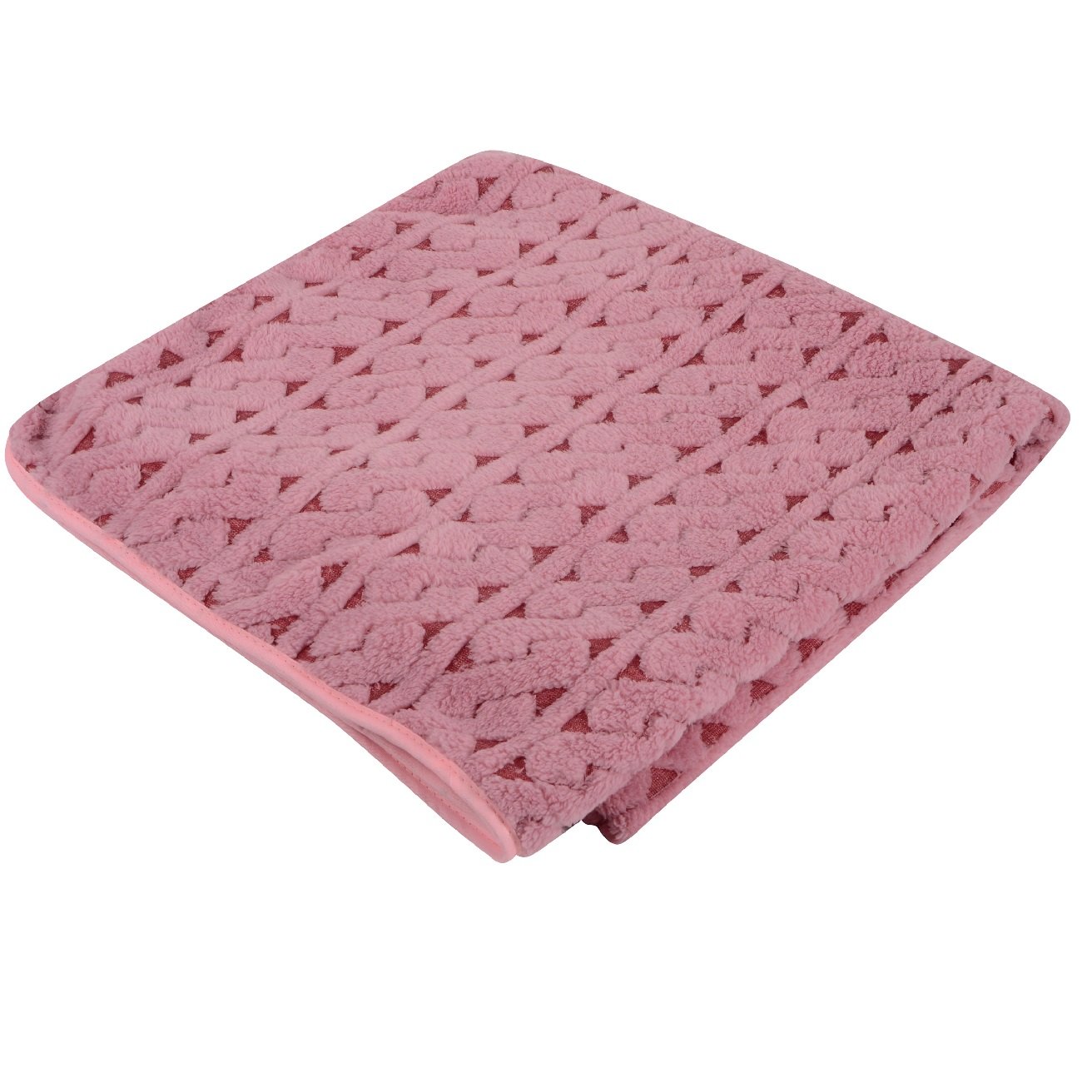Полотенце Soho Infinity Plum, 70х140 см, розовое (1164К) - фото 1