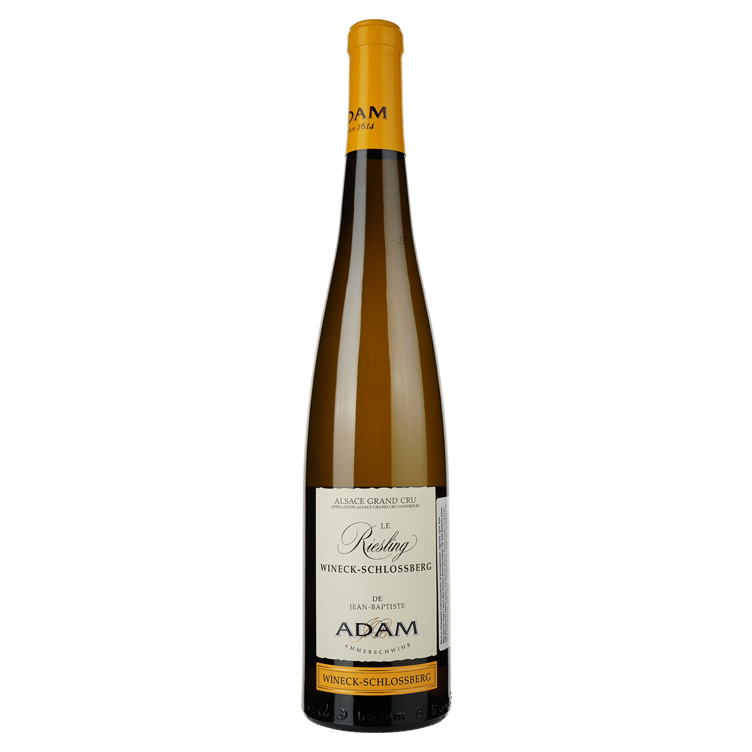 Вино Jean-Baptiste Adam Alsace Grand Cru Riesling Wineck-Schlossberg 2018 белое сухое 0.75 л - фото 1