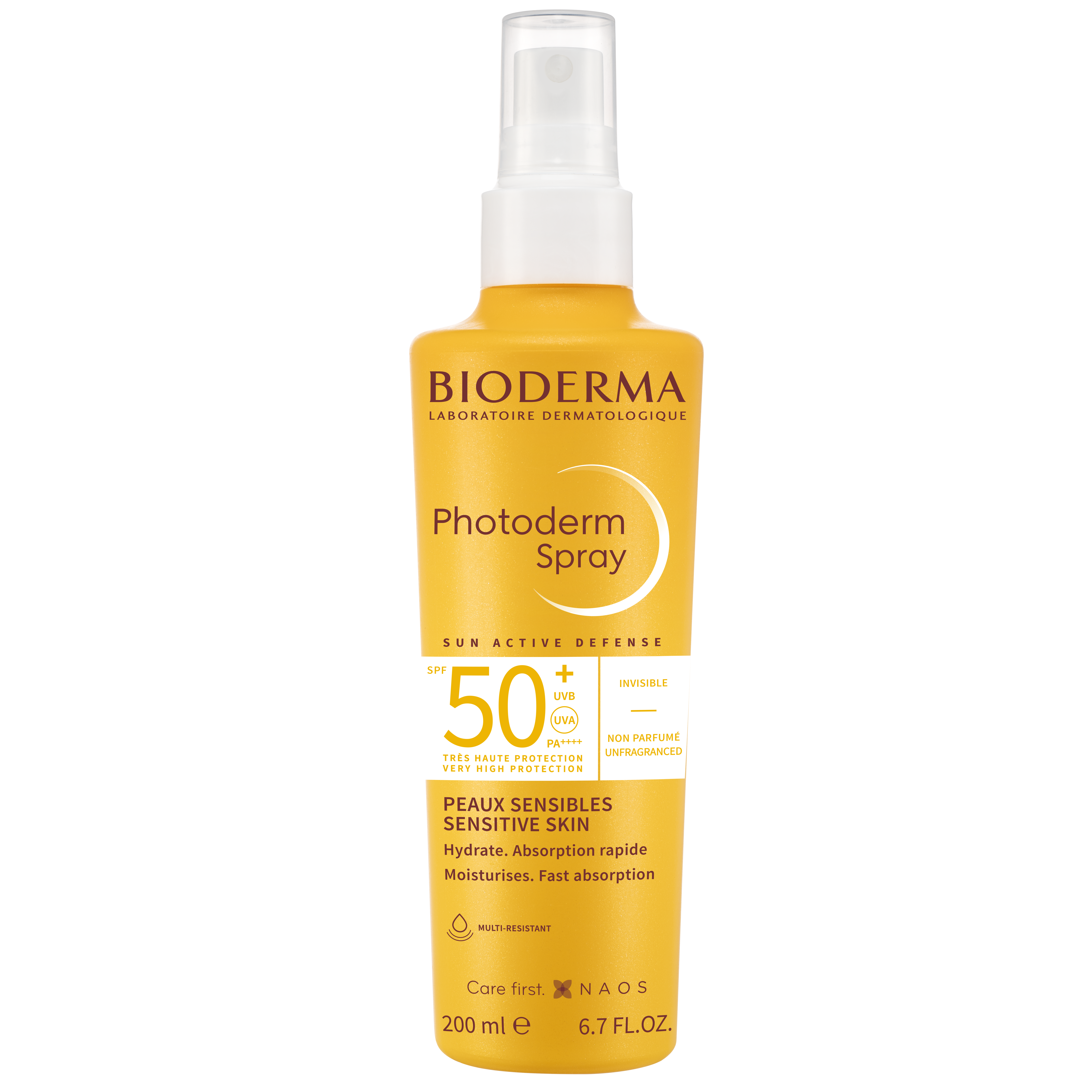 Солнцезащитный спрей для тела Bioderma Photoderm Spray SPF 50+, 200 мл (28556B) - фото 1