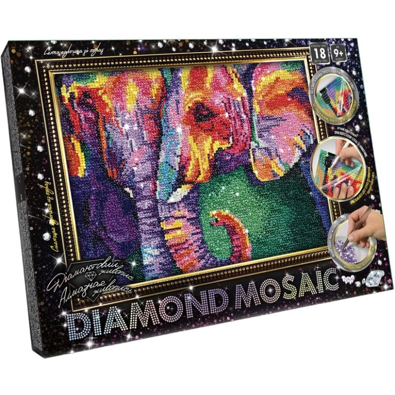 Набір креативної творчості Danko Toys Diamond Mosaic DM-03 DM-03-05 - фото 1