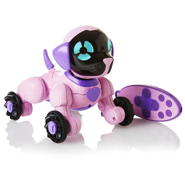 Інтерактивна іграшка WowWee маленьке цуценя Чіп, рожевий (W2804/3817) - фото 5