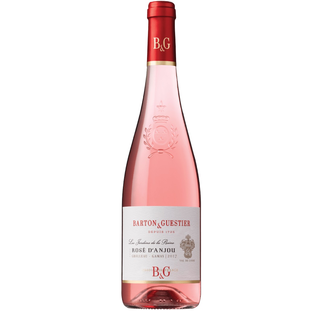 Вино Barton&Guestier Rose d’Anjou, розовое, сухое, 10,5%, 0,75 л (718847) - фото 1