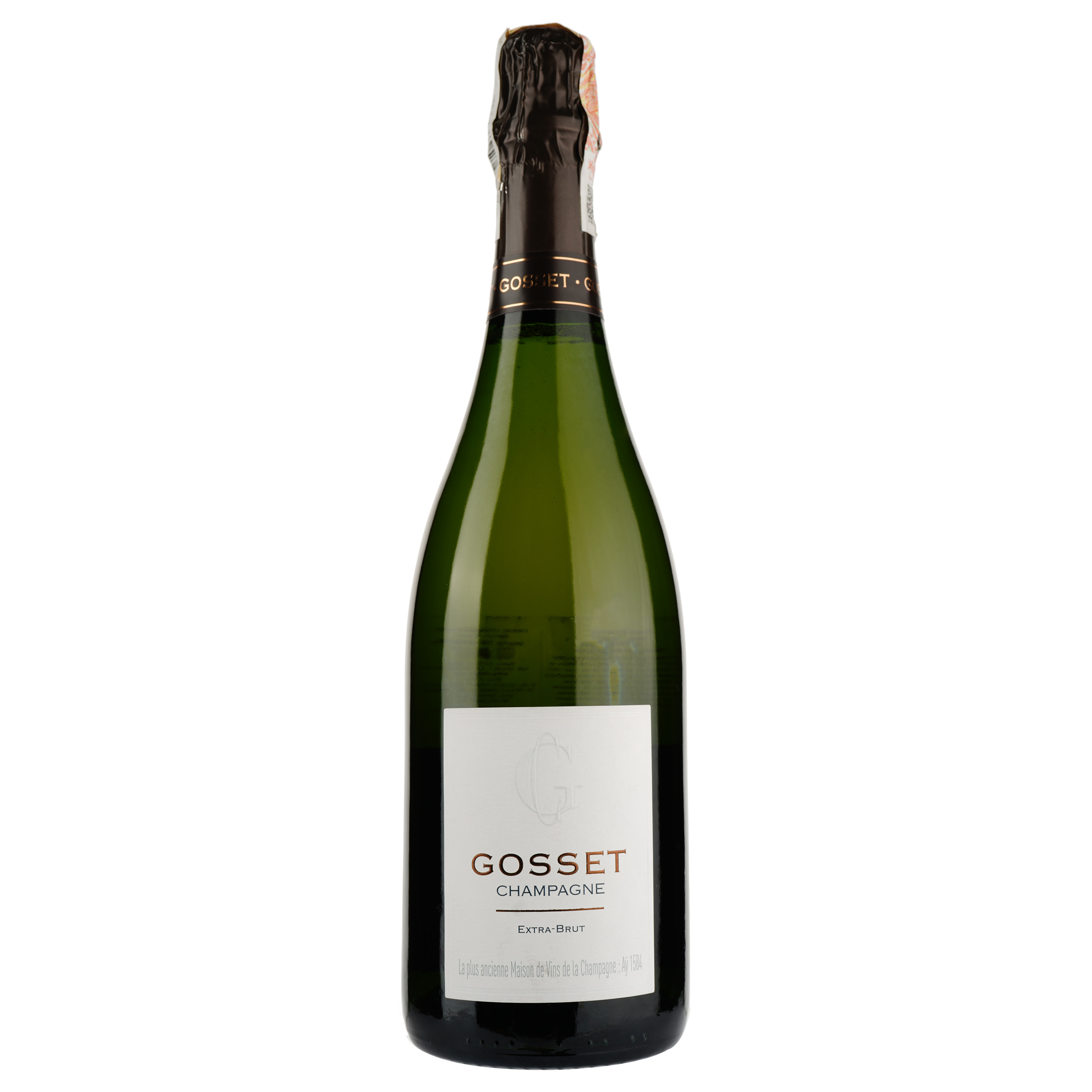 Шампанское Gosset, белое, экстра брют, 12%, 0,75 л - фото 1