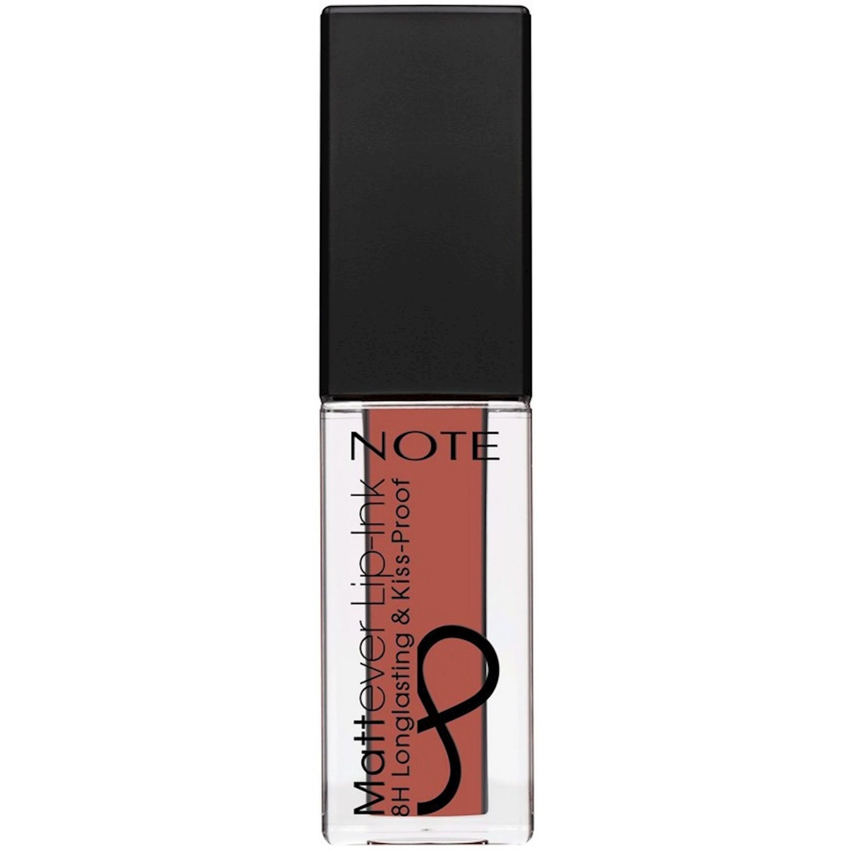 Матовий флюїд для губ Note Cosmetique Mattever Lip-Ink відтінок 04 (Peach Rose) 4.5 мл - фото 1