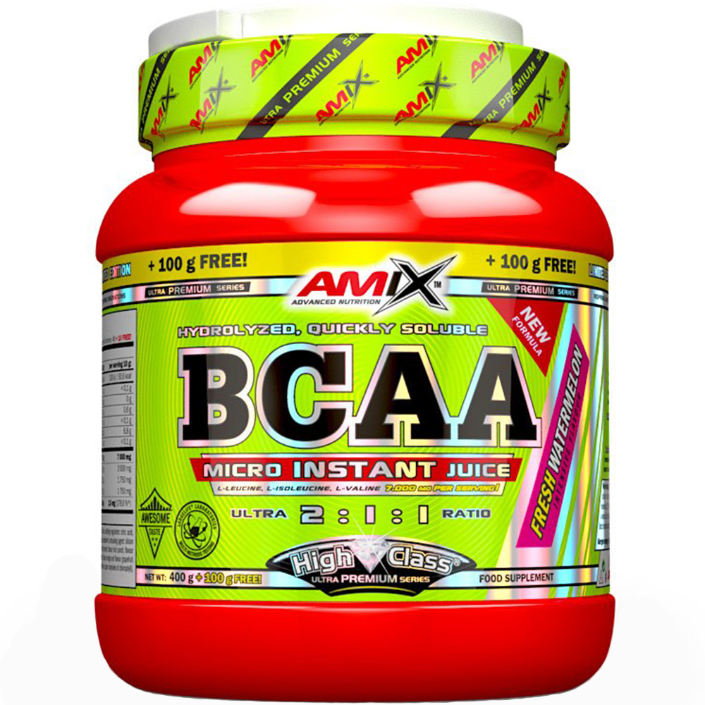 Аминокислоты Amix BCAA Micro Instant Juice манго 500 г - фото 1