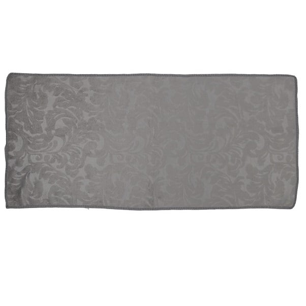 Кухонное полотенце Idea Home Flowers, 75х35 см, серый (RZ104-2) - фото 2