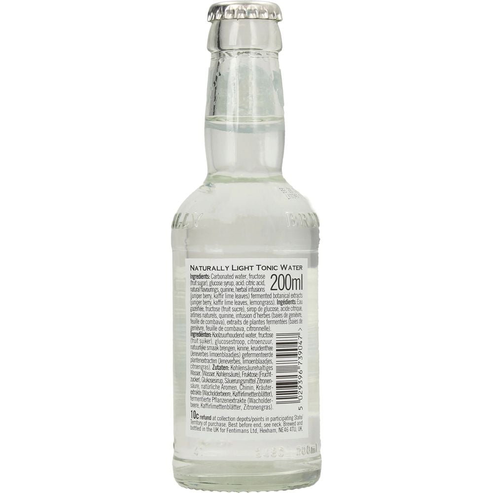 Напиток Fentimans Naturally Light Tonic Water безалкогольный 200 мл (799376) - фото 2