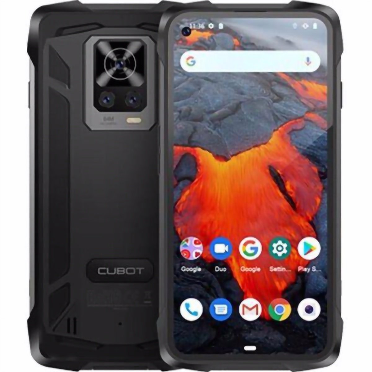 Смартфон Cubot KingKong 8 6/256 Gb Global NFC Black - фото 1