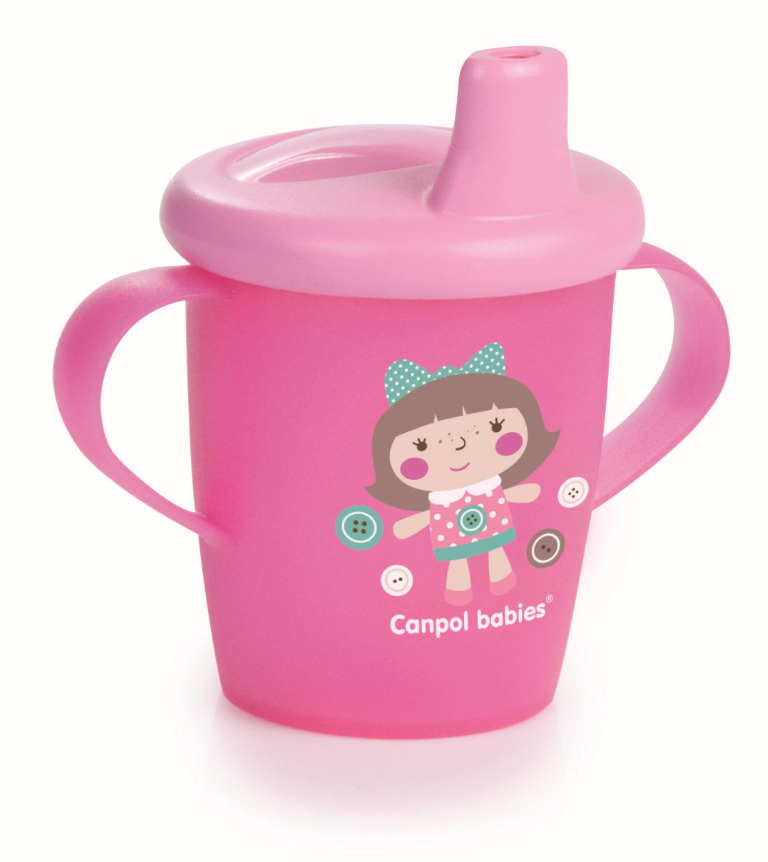 Чашка-непроливайка Canpol babies Toys, 250 мл, рожевий (31 / 200_pin) - фото 1