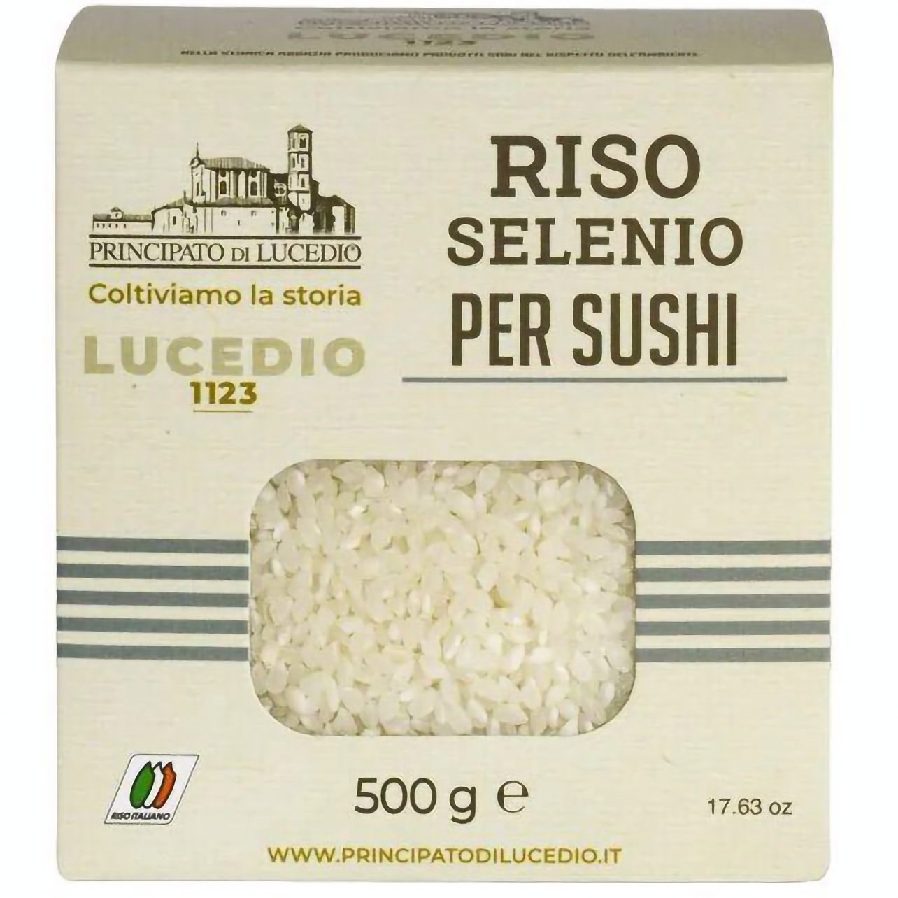 Рис для суши Principato di Lucedio Селенио 500 г - фото 1
