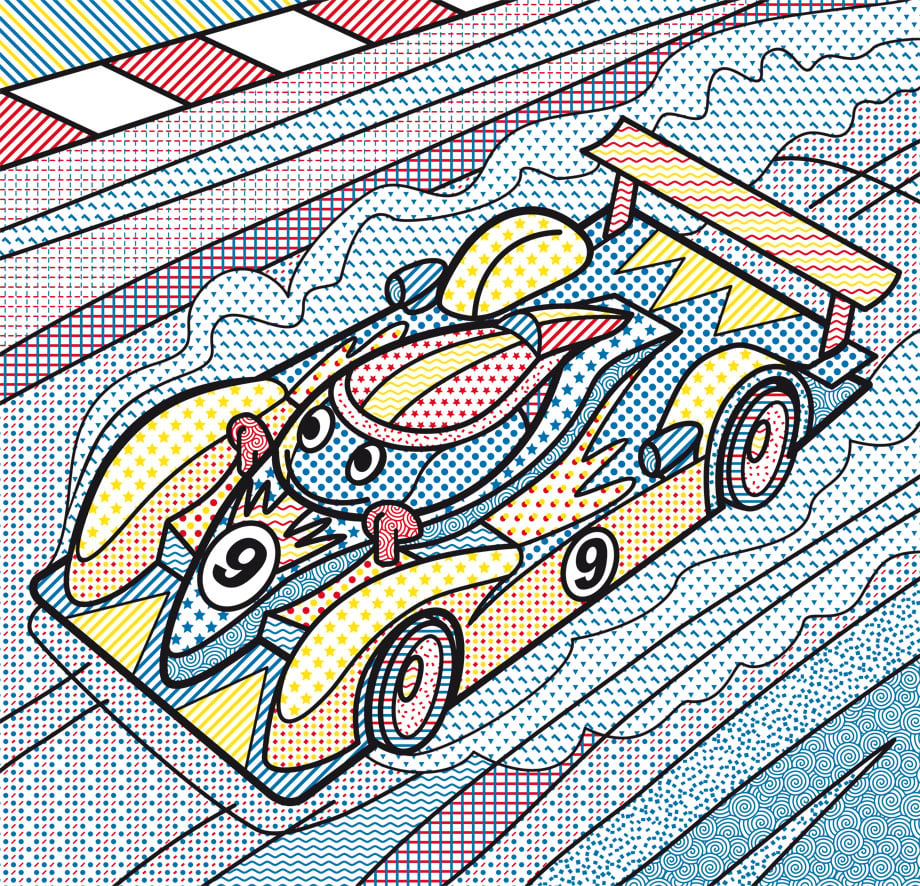 Водная раскраска Кристал Бук Гоночные машины, 8 страниц (F00025272) - фото 3