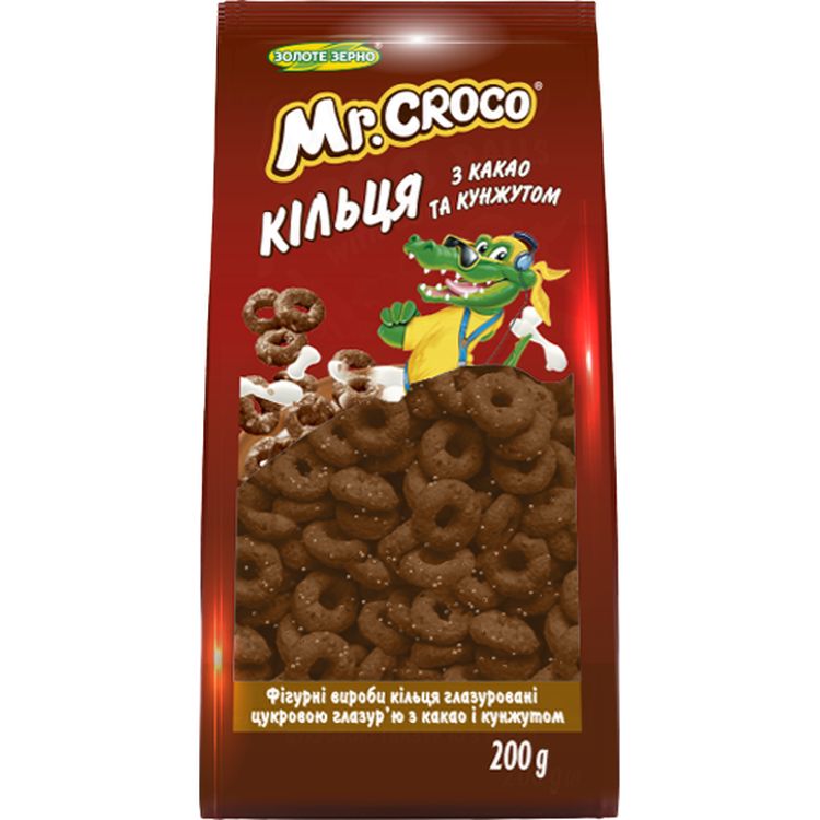 Кольца Mr. Croco с какао и кунжутом 200 г - фото 1