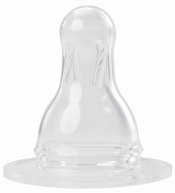 Силіконова соска Baby-Nova, кругла, для молока, 0+ міс., 2 шт. (3961150) - фото 1