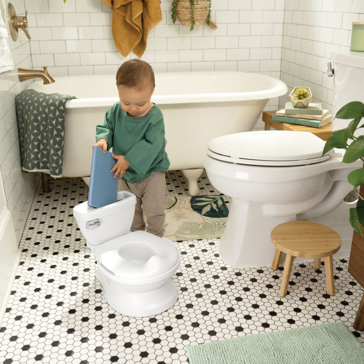 Детский горшок-унитаз Ingenuity My Size Potty Pro (11124) - фото 7