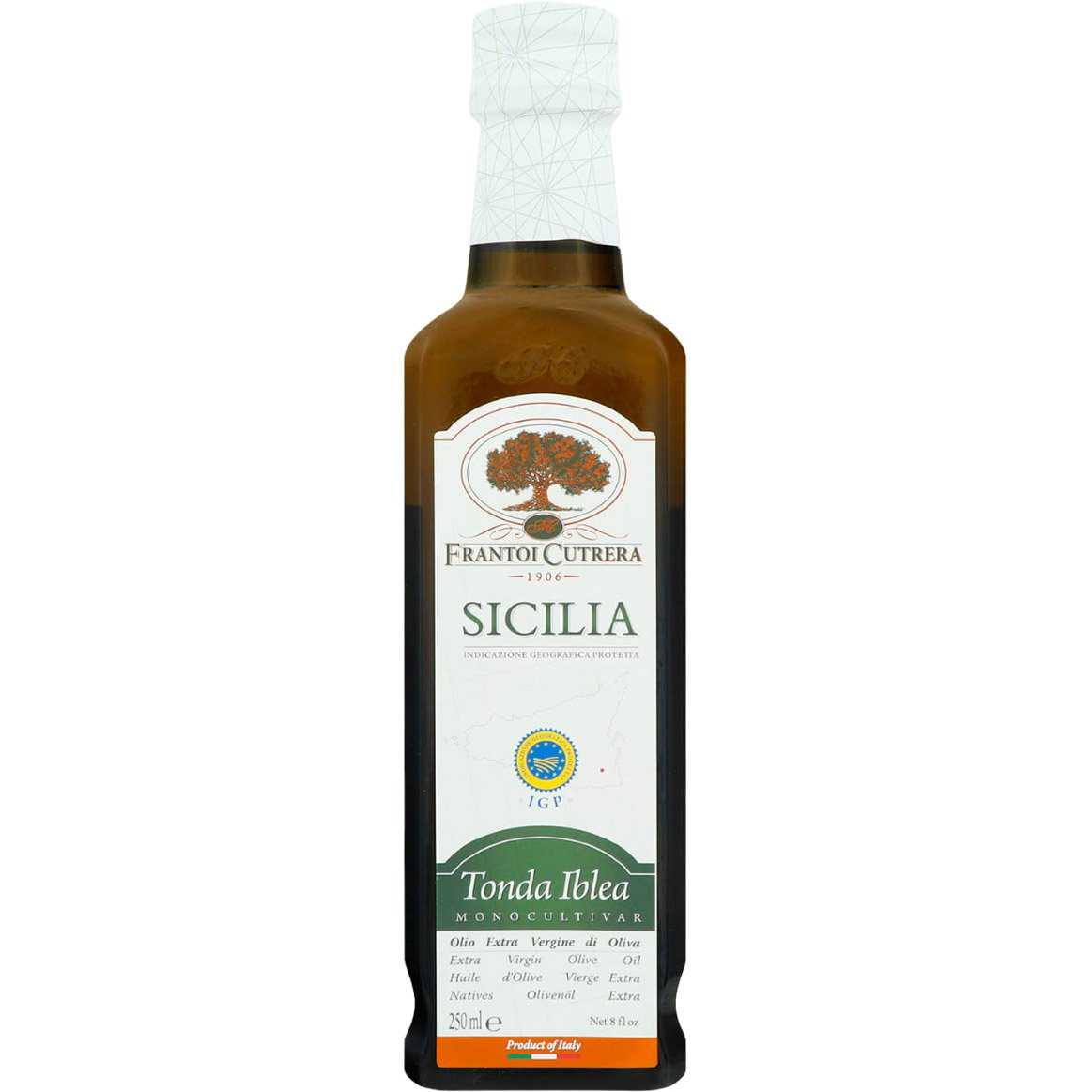 Оливкова олія Frantoi Cutrera Tonda Iblea Extra Virgin 250 мл - фото 1