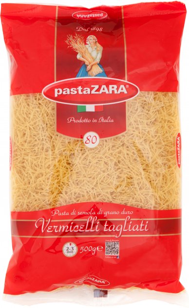 Изделия макаронные Pasta Zara Vermicelli Tagliati, 500 г (36068) - фото 1