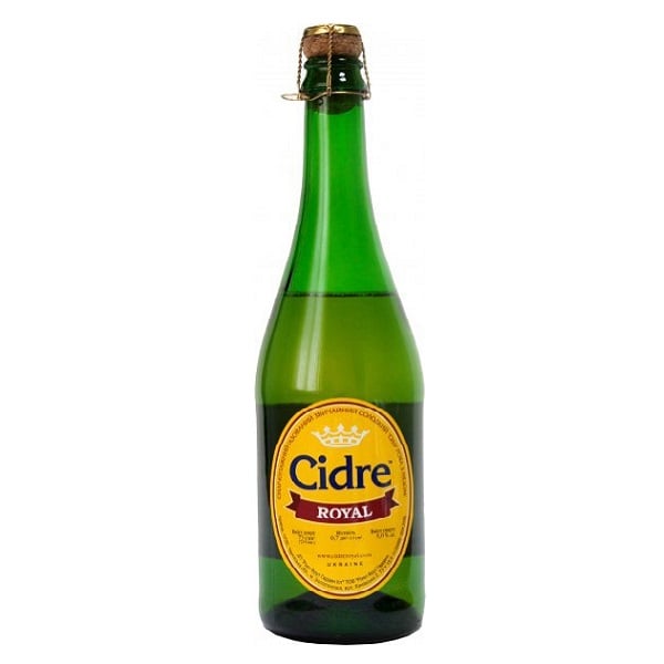 Сидр Cidre Royal з медом, солодкий, 6,9%, 0,7 л - фото 1