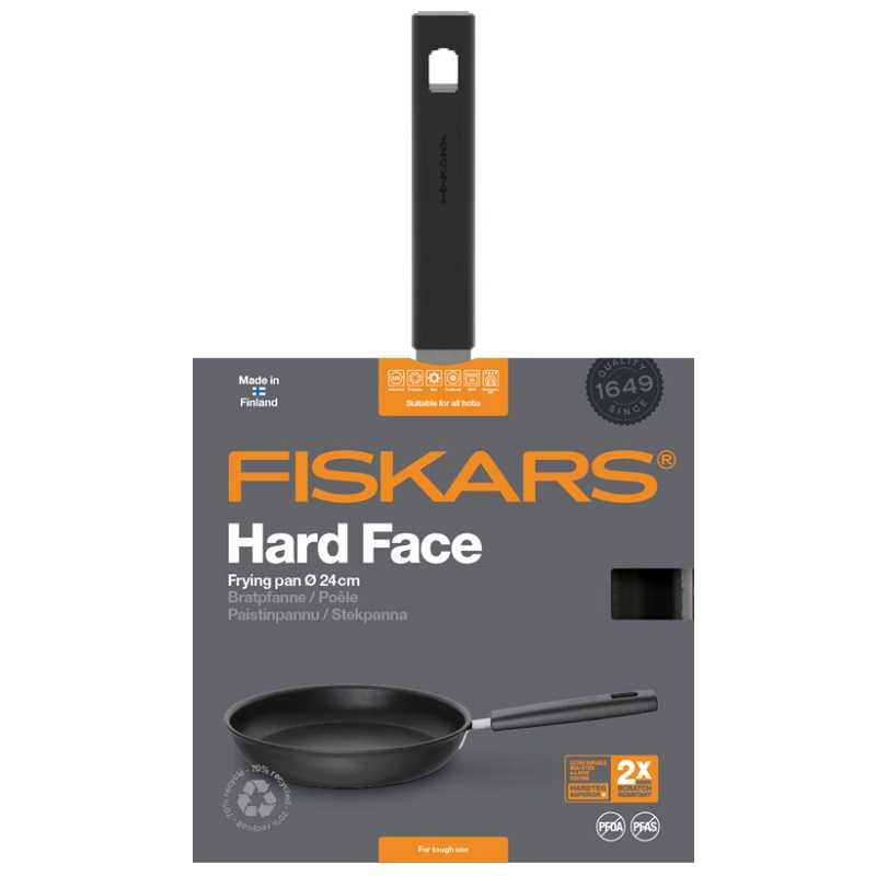 Сковорода Fiskars Hard Face 24 см (1052222) - фото 6