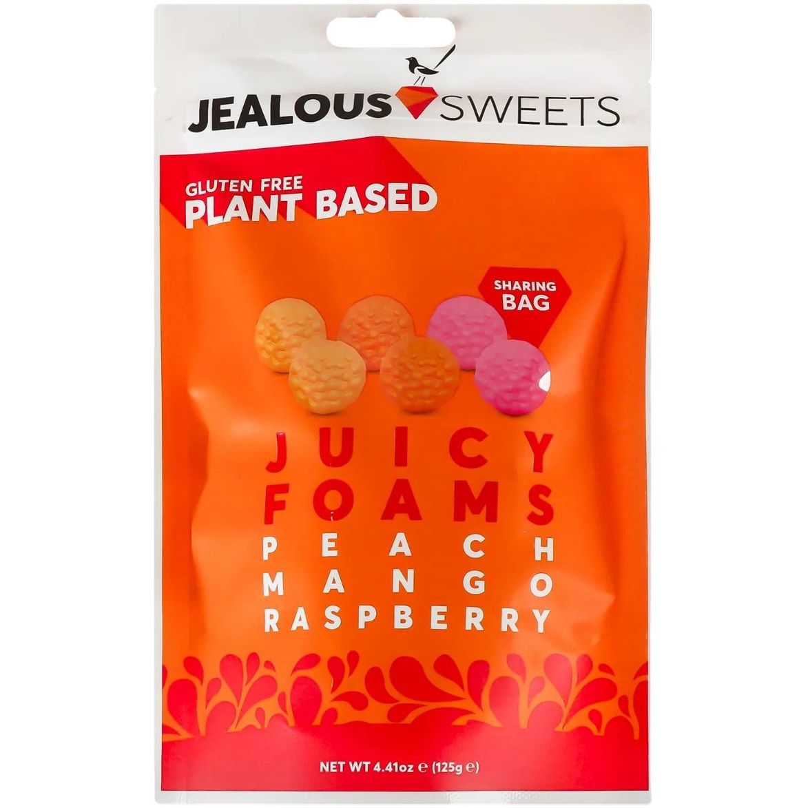Цукерки Jealous Sweets Juicy Foams жувальні 125 г - фото 1