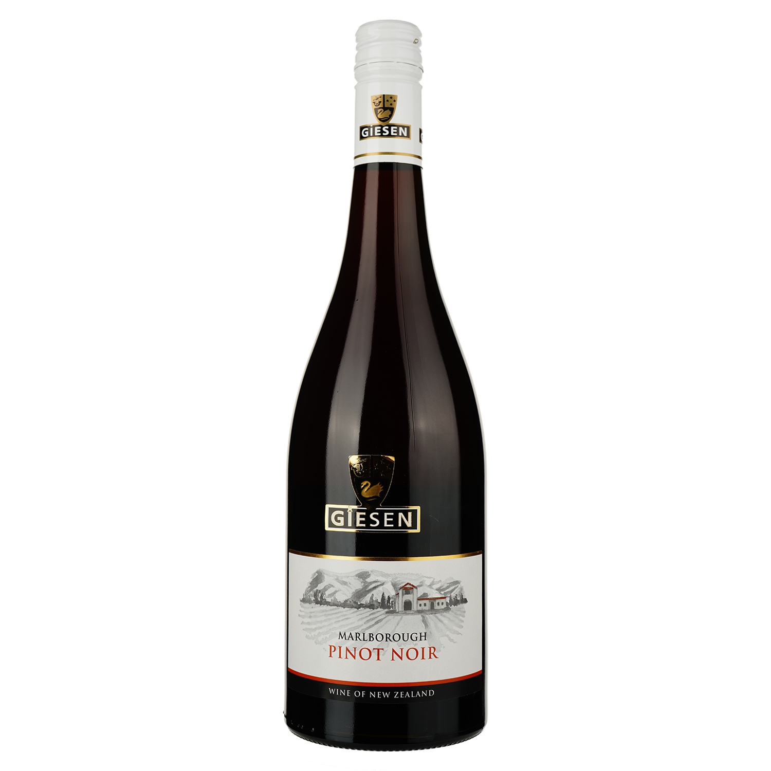 Вино Giesen Estate Pinot Noir Marlborough, 13,5%, 0,75 л (440756) - фото 1