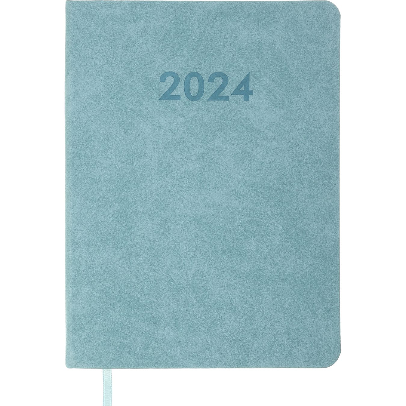 Ежедневник датированный Buromax Deseo 2024 A5 голубой (BM.2143-14) - фото 1