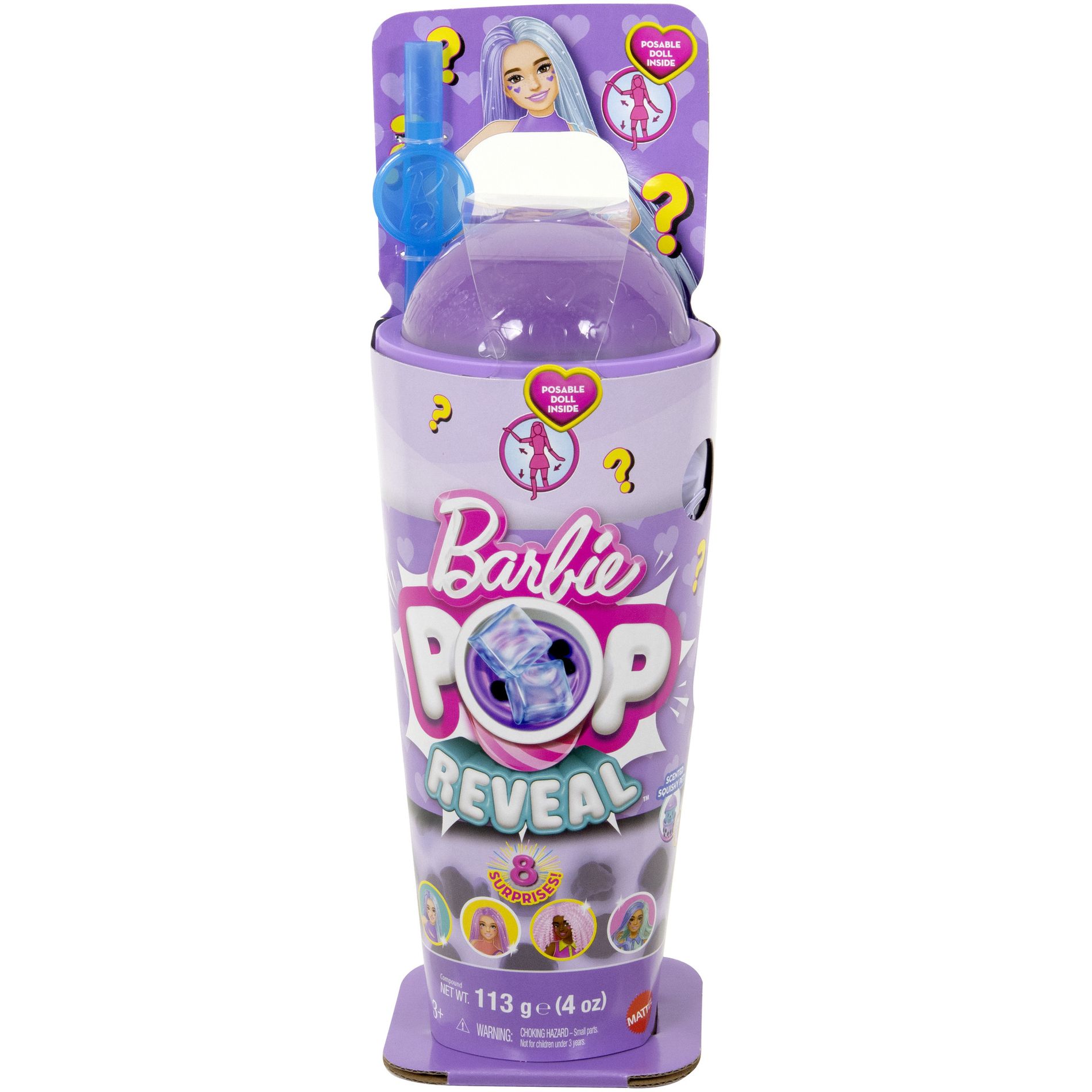 Кукла Barbie Pop Reveal Bubble Tea - шарики таро (HTJ19) - фото 7