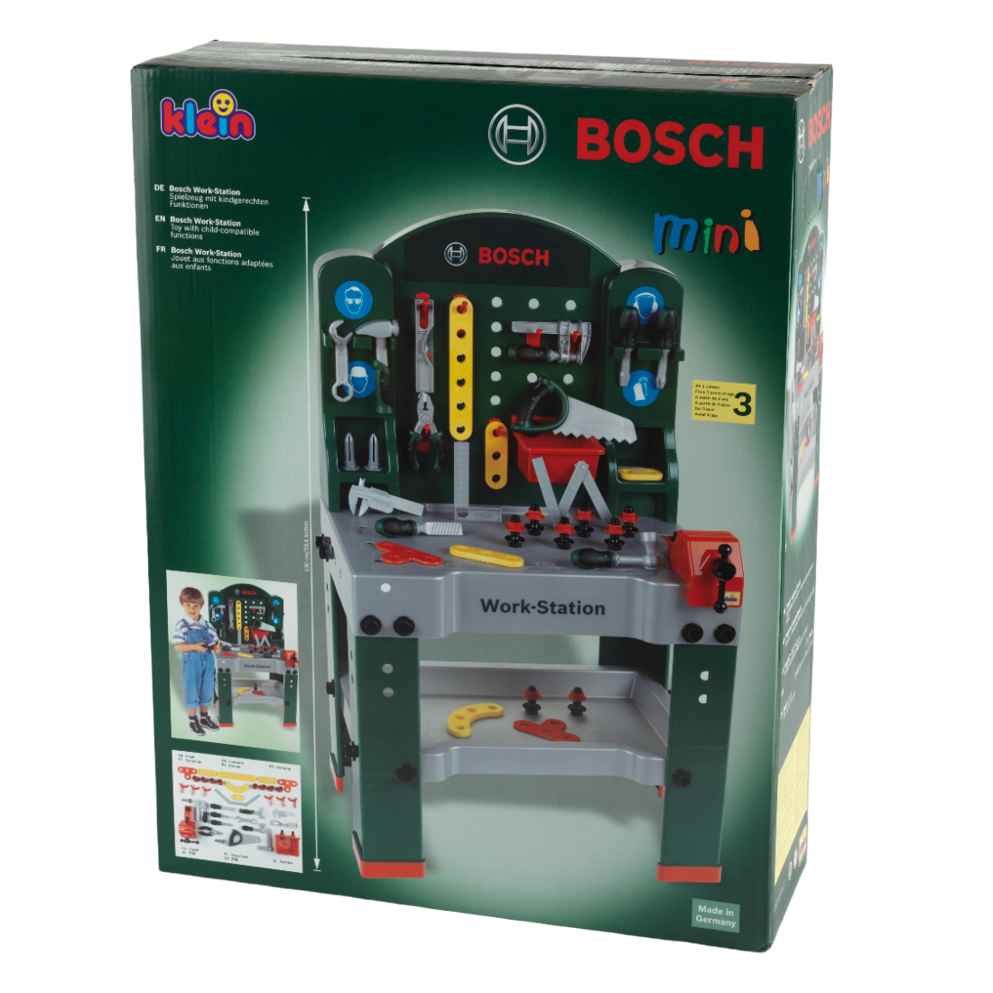 Игровой набор Bosch Mini Стол – мастерская, 44 предметов (8580) - фото 3