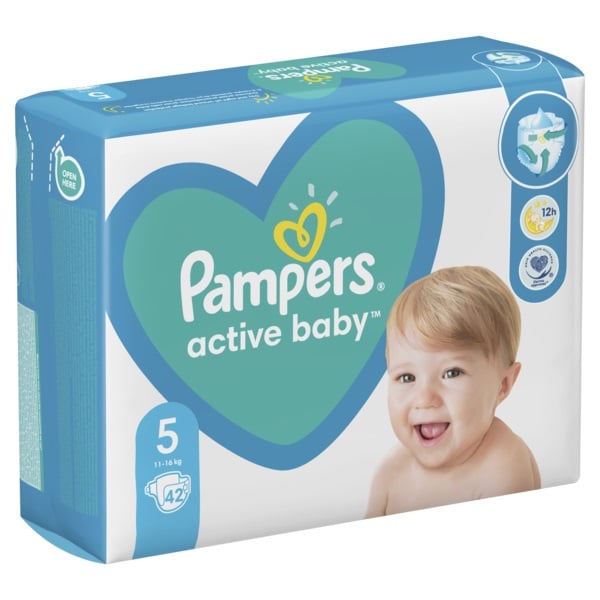 Подгузники Pampers Active Baby 5 (11-16 кг), 42 шт. - фото 3