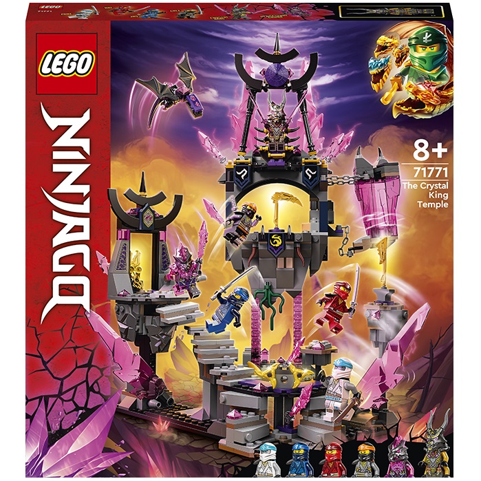 Конструктор LEGO Ninjago Храм Кришталевого Короля, 703 деталі (71771) - фото 1