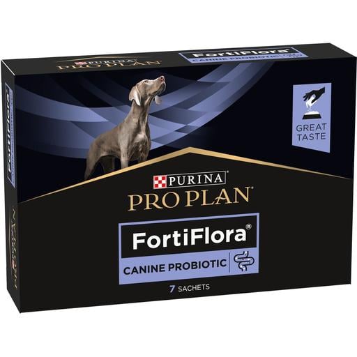 Кормовая добавка с пробиотиком для собак Purina Pro Plan FortiFlora Canine Probiotic для поддержания нормальной миклофлоры желудочно-кишечного тракта 7 х 1 г - фото 4