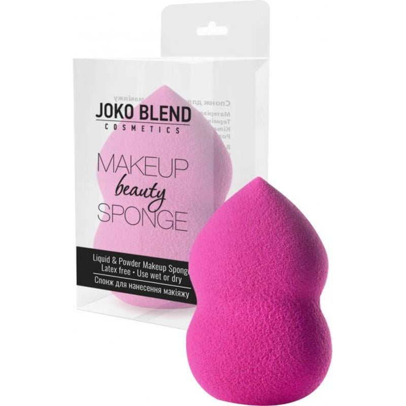 Спонж для макіяжу Joko Blend Makeup Beauty Sponge Hot Pink - фото 1