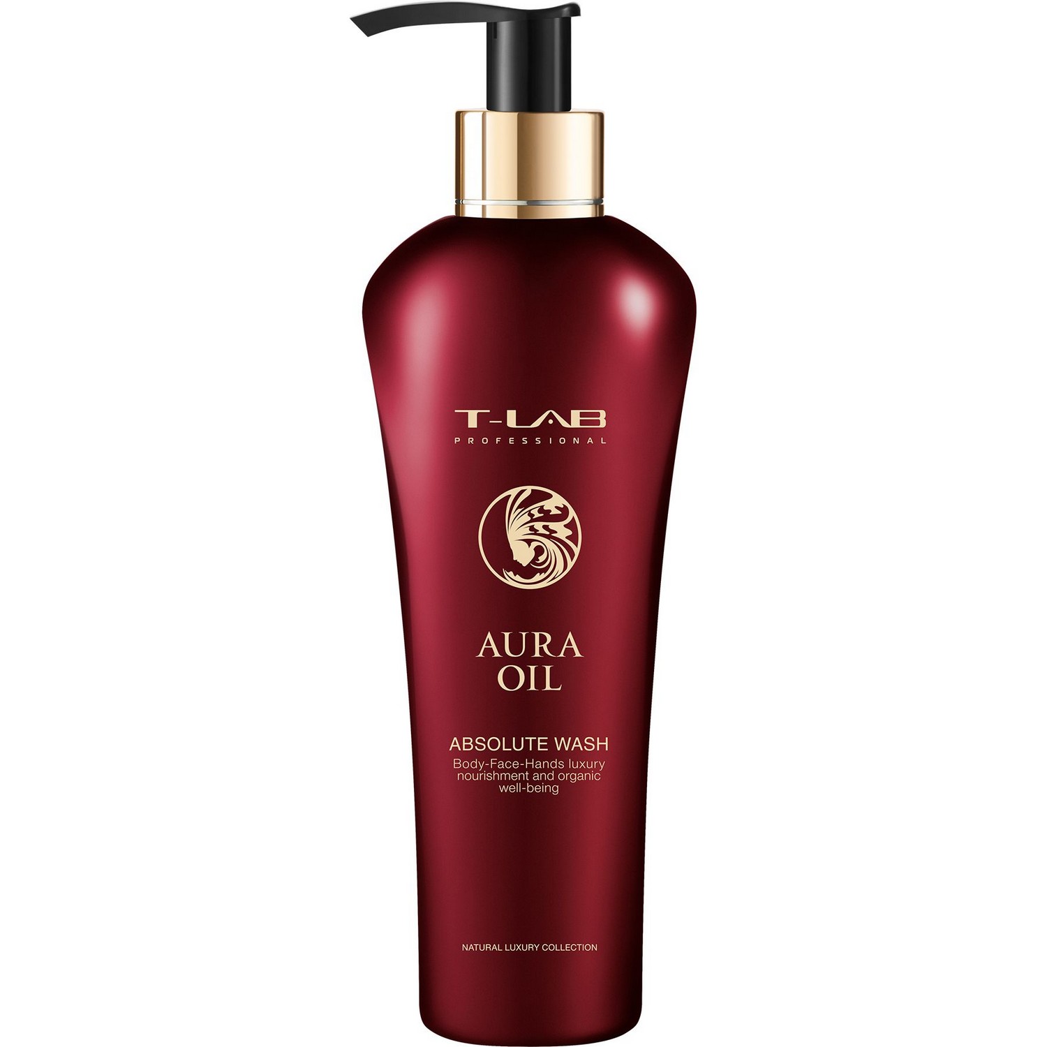 Шампунь-гель T-LAB Aura Oil Absolute Wash для роскошной мягкости и натуральной красоты всего тела, 300 мл - фото 1