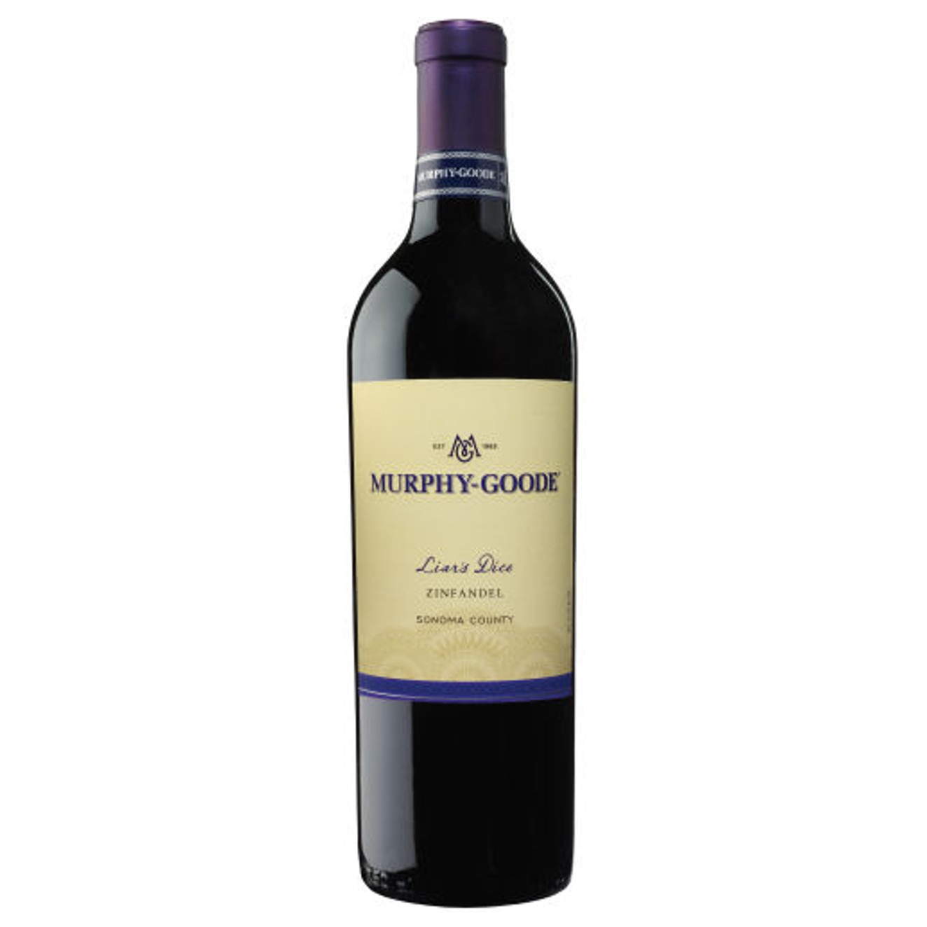 Вино Murphy-Goode Zinfandel Liar's Dice Sonoma, красное, сухое, 15,5%, 0,75 л - фото 1