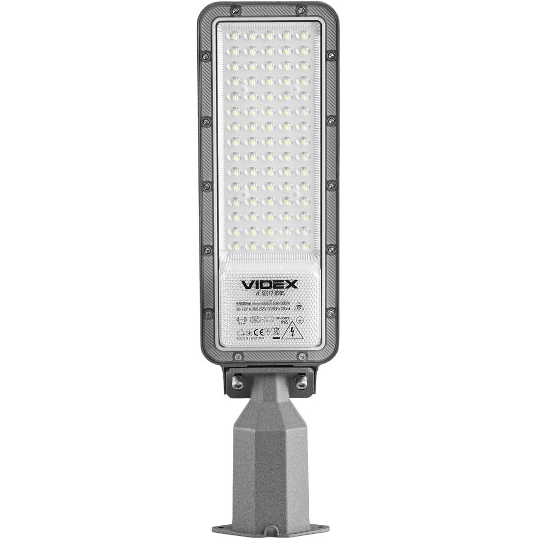 Фонарь уличный Videx LED IP65 SLE17 50W 5500Lm 5000K 220V (VL-SLE17-0505) - фото 2