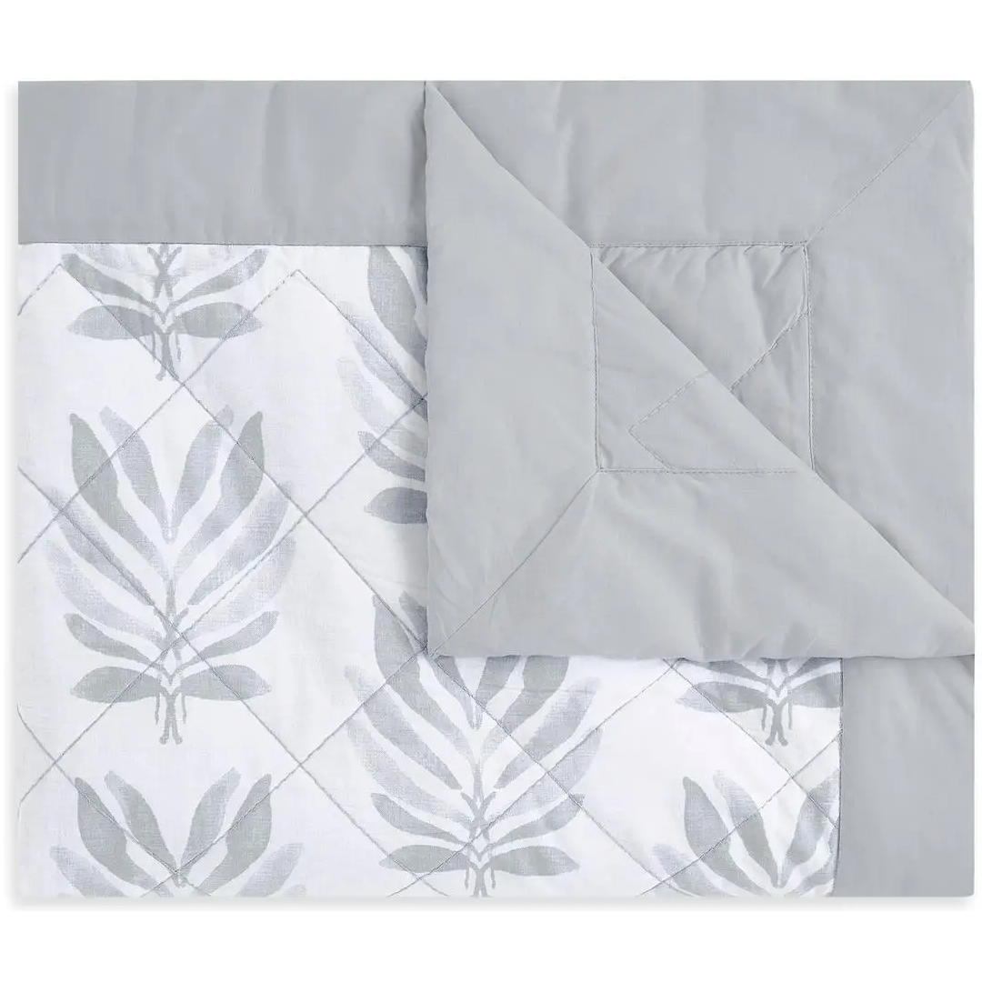Одеяло стеганое Aden + Anais Collection-zenith, хлопок, 153х180 см, серый (AWLL10001) - фото 1