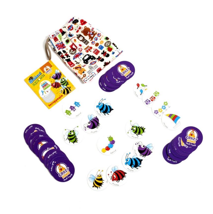 Игра в мешочке Vladi Toys Безумные пчелы, укр. язык (VT8077-15) - фото 2
