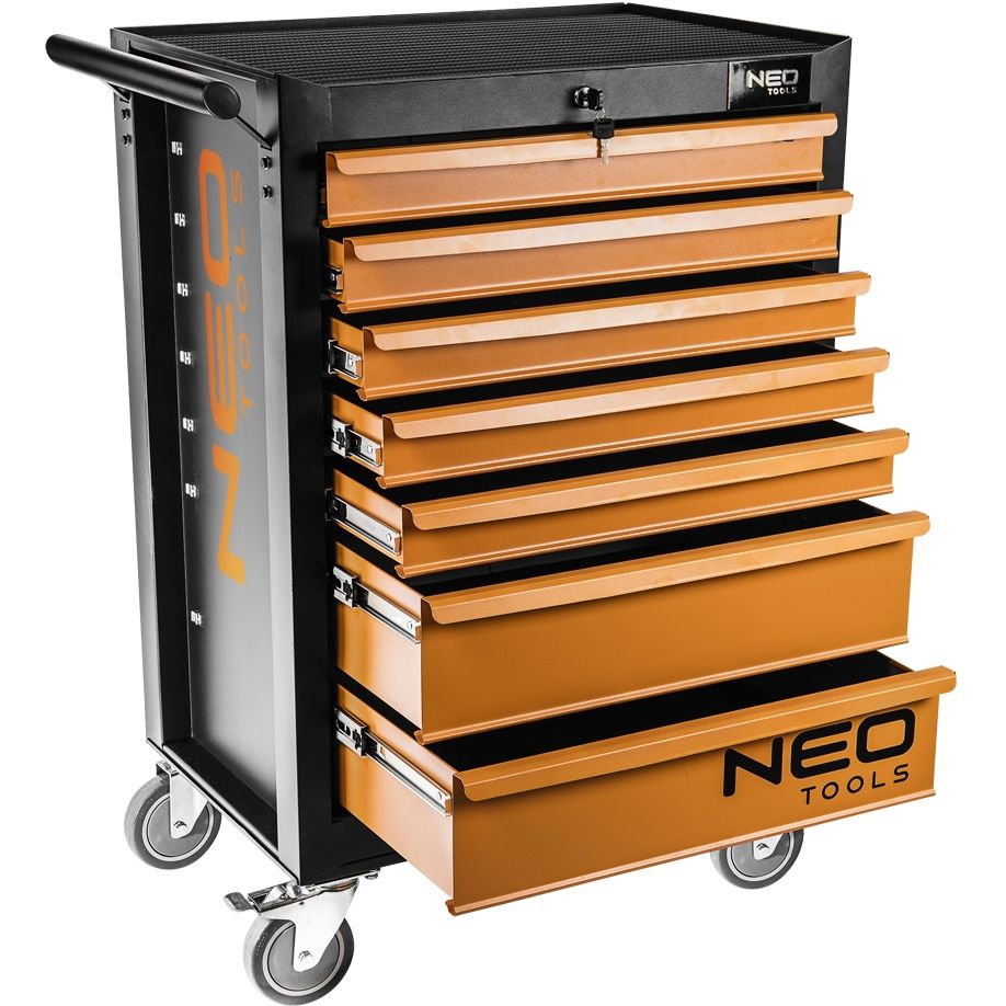 Візок для інструментів Neo Tools 7 висувних ящиків до 280 кг (84-222) - фото 1