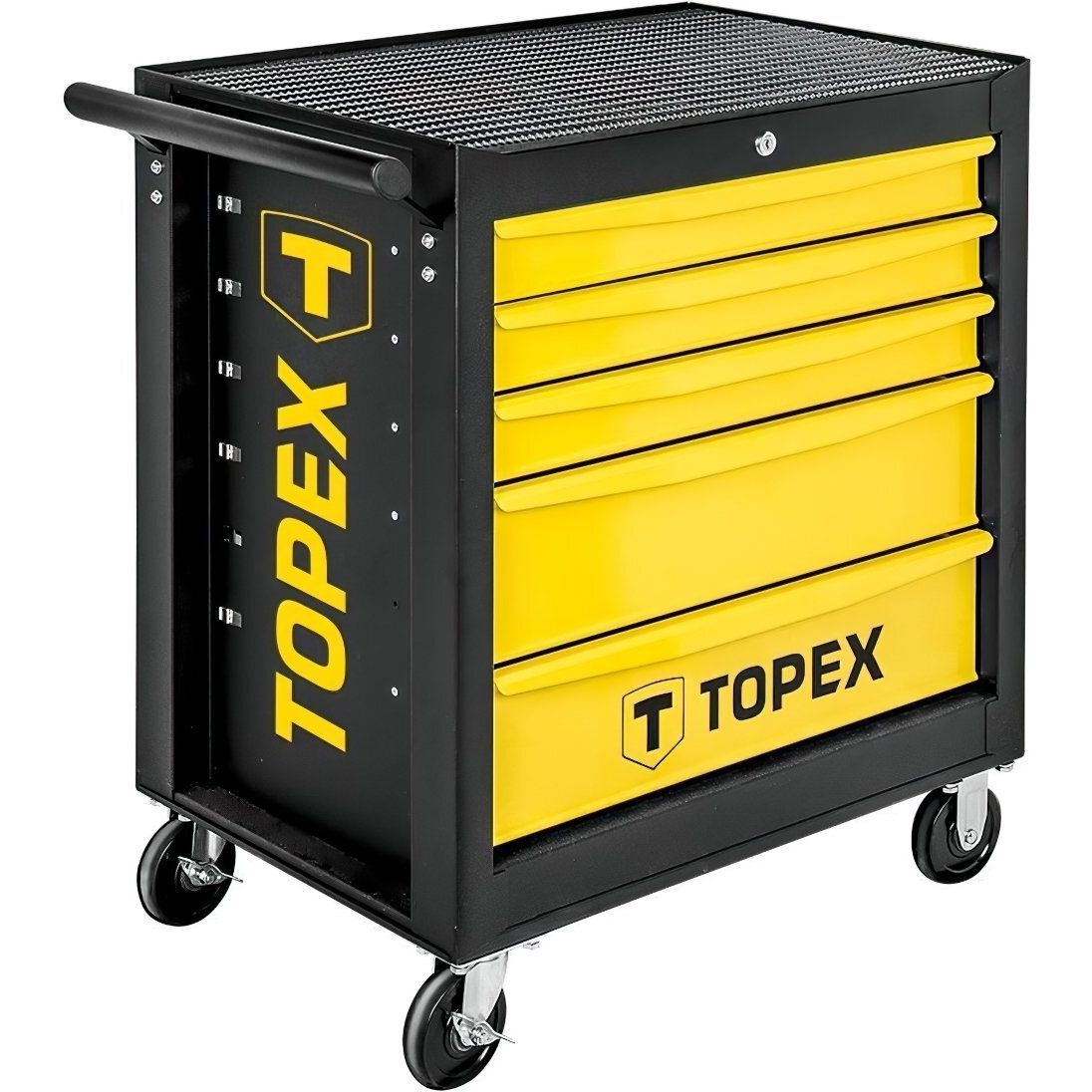 Тележка для инструментов Topex 5 выдвижных ящиков до 280 кг (79R501) - фото 1